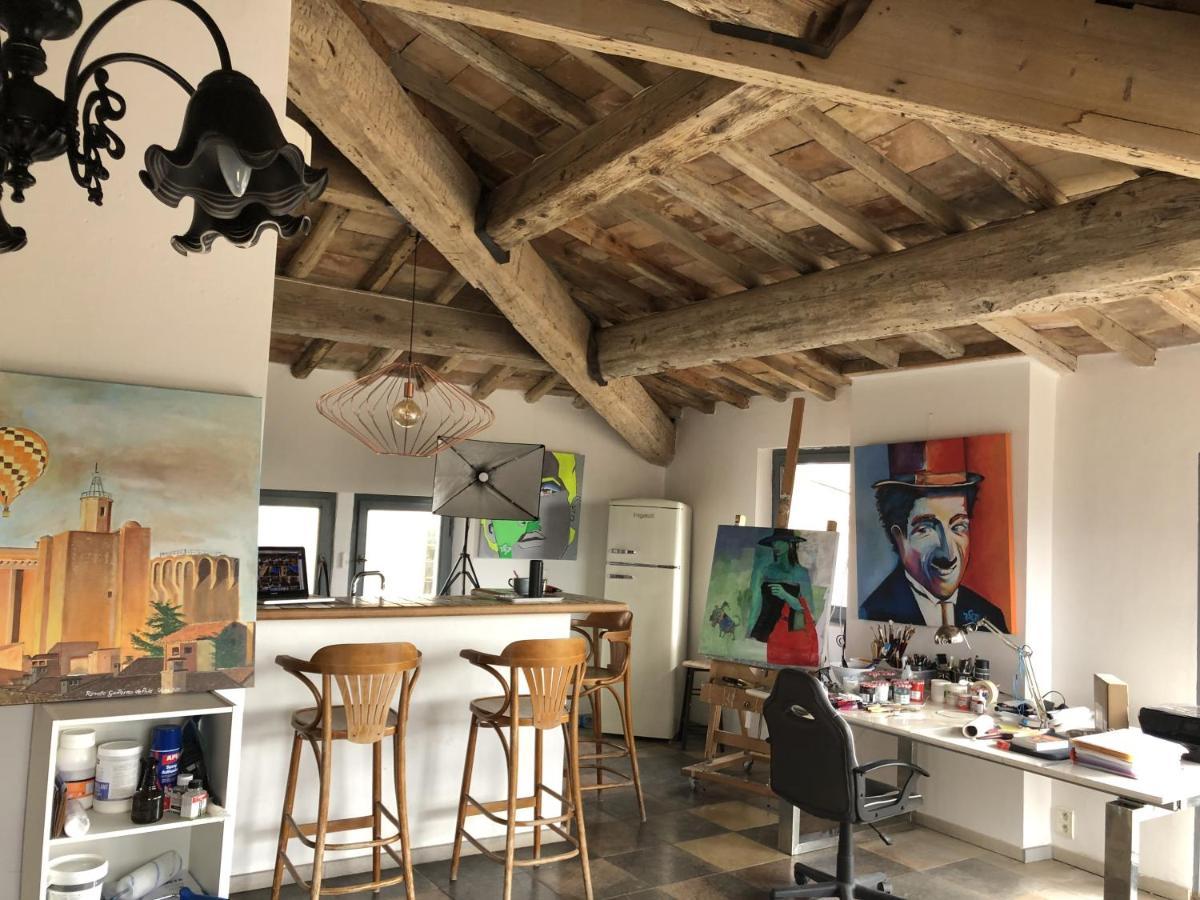 Uzès Chambre D'Hote Vue Exepitonnelle מראה חיצוני תמונה